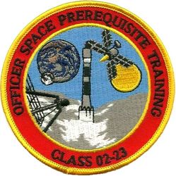 Class 2002-23 Officer Space Prerequisite Training 
