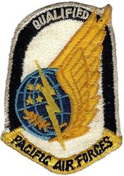 Pacific Air Forces Qualified
Japan made.
