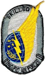 Pacific Air Forces Skilled
Japan made.
