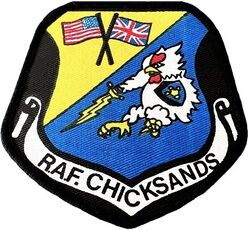 RAF Chicksands, England
Silkscreened patch.
