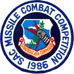 Strategic Air Command Missile Combat Competition 1986
