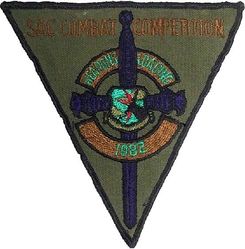 Strategic Air Command Giant Sword Combat Competition 1982
Giant Sword was the name for the weapons loading and security police portion of the annual Strategic Air Command Combat Competition.
Keywords: subdued