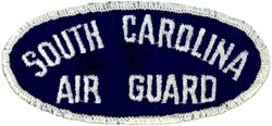 South Carolina Air National Guard
Hat patch.

