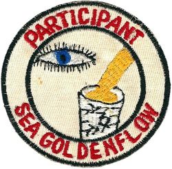 Participant SEA Golden Flow
Golden flow was the slang name for urinalyses checks performed at random to curb illegal drug use, RVN made. 
