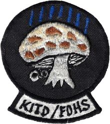 Operation KINGPIN Son Tay Raider, Air Element 1970
On 21 November 1970, a joint United States Air Force and United States Army force landed 56 U.S. Army Special Forces soldiers by helicopter at the Sơn Tây prisoner-of-war camp, which was located 23 miles (37 km) west of Hanoi, North Vietnam. The objective of the operation was the recovery of 61 American prisoners of war thought to be held at the camp. It was found during the raid that the camp contained no prisoners as they had previously been moved to another camp. 57 USAF aircraft participated, with one F-105G being lost. KITD/FOHS= Kept In The Dark/ Fed Only Horse Shit. Okinawan made.


