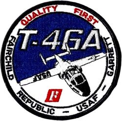 Fairchild Republic T-46A
Trainer to replace the T-37. Program was canceled.
