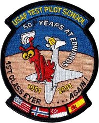 USAF Test Pilot School Class 2001B

