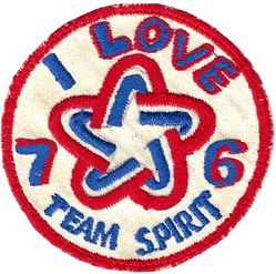 TEAM SPIRIT 1976
Korean made.

