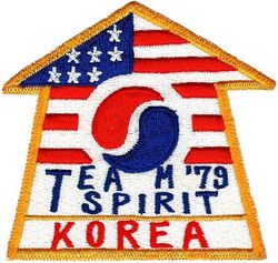 TEAM SPIRIT 1979
Korean made.
