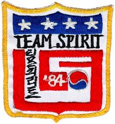 TEAM SPIRIT 1984
Korean made.
