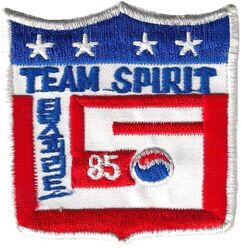 TEAM SPIRIT 1985
Korean handmade.

