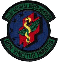 USAF Hospital, RAF Upper Heyford
UK made.
Keywords: subdued