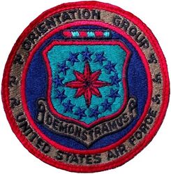 Air Force Orientation Group
Creates and displays exhibits that inform the American public about Air Force people, equipment, and contributions to the nation. These are the key objectives of the Orientation Group, United States Air
Force. These efforts play a major role in Air Force public affairs and recruiting efforts. Active 1956-1992.
Keywords: subdued