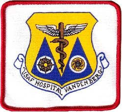 USAF Hospital, Vandenberg
Silkscreened patch for hat.
