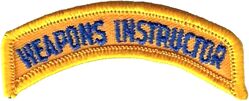 Weapons Instructor Arc
For wear over ADTAC aircraft qualification patches.
