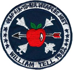 United States Air Force Air-to-Air Weapons Meet William Tell 1982
As used by 18 TFW Team, Korean made.
