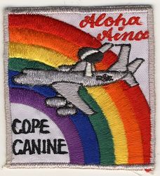 552d Airborne Warning and Control Wing Exercise COPE CANINE 1985
Korean made.
