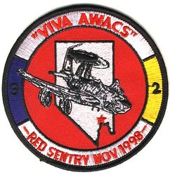 552d Airborne Warning and Control Wing Exercise RED SENTRY 1998
