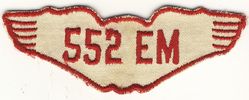 552d Equipment Maintenance Squadron
Hat patch.
