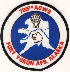 709th Aircraft Control and Warning Squadron
Silkscreened patch.
