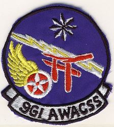 961st Airborne Warning and Control Support Squadron
