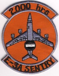 961st Airborne Warning and Control Squadron E-3A 2000 Hours 
