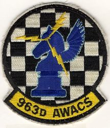 963d Airborne Warning and Control Squadron
