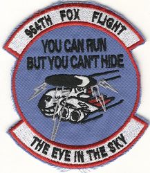 964th Airborne Warning and Control Squadron Fox Flight
