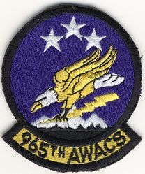 965th Airborne Warning and Control Squadron
