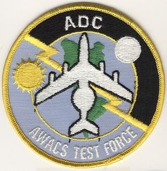 Aerospace Defense Command E-3A Airborne Warning and Control System Test Force
