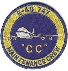 1st Airborne Command and Control Squadron E-4B 747 Maintenance Crew
