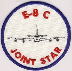 E-8C Fake
Part of a series of fake aircraft patches, all made the same way.

