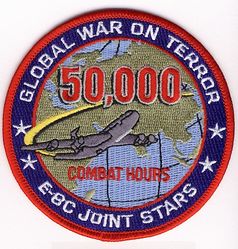 Boeing E-8C Joint STARS 50,000 Combat Hours
Combined hours for the E-8C fleet.
