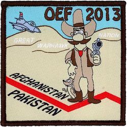 480th Expeditionary Fighter Squadron Operation ENDURING FREEDOM 2013
