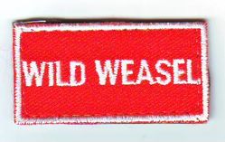 480th Fighter Squadron Wild Weasel Pencil Pocket Tab
