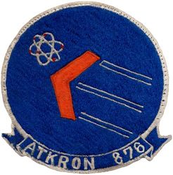 Attack Squadron 876 (VA-876)
VA-876
1961-1968 (1st insignia)
Established as VF-876 in late 1940s; VA-876 in 1961; VA-202 in 1968; VA-303 on 1 Jul 1970; VFA-303 on 1 Jan 1994-31 DEC 1994.
Vought F4U-4B  Corsair 
North American FJ-1 Fury
McDonnell F2H Banshee
Douglas A4D-2N (A-4C)/ 4L Skyhawk 
Chance Vought A-7A/B Corsair II

