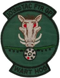 103d Tactical Fighter Group A-10
Keywords: subdued