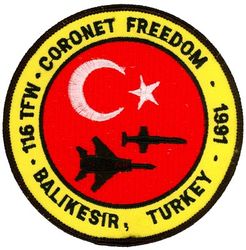 116th Tactical Fighter Wing Exercise CORONET FREEDOM
