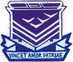116th Tactical Fighter Wing
Translation: VINCET AMOR PATRIAE = Love of Country Shall Conquer
