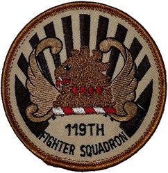 119th Fighter Squadron 
Donated by Lt. Col. Jim Gold
Keywords: desert