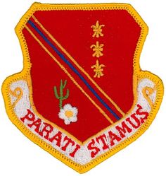 127th Tactical Fighter Wing
Translation: PARATI STAMUS = We Stand Ready
