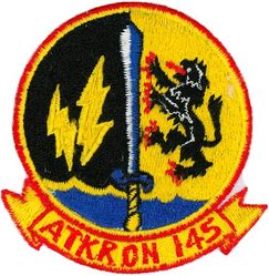 Attack Squadron 145 (VA-145)
VA-145 "Swordsmen"
1950'S-1970'S
Douglas AD-5; AD-6 (A-1H) Skyraider
Grumman A-6A Intruder
