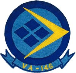 Attack Squadron 146 (VA-146)
VA-146 "Blue Diamonds"
1960-late 1960's
North American FJ-4B Fury
Douglas A4D-2N (A-4C); A4D-2 (A-4B) Skyhawk 
Chance Vought A-7B Corsair II

