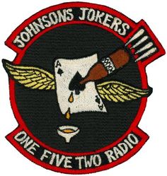 Attack Squadron 152 Morale (VA-152)
Established as Reserve Fighter Squadron SEVEN HUNDRED THIRTEEN (VF-713) "Vultures" sometime in the late 1940s. Called to active duty on 1 Feb 1951. Redesignated Fighter Squadron ONE HUNDRED FIFTY TWO (VF-152) on 4 Feb 1953. Redesignated Attack Squadron ONE HUNDRED FIFTY TWO (VA-152) (1st) on 1 Aug 1958. Disestablished on 29 Jan 1971.

Insignia approved date unknown. Japanese made.

Deployments.
21 Aug 1958-12 Jan 1959, CVA 20 USS Bennington, ATG-4, McDonnell F2H-3 Banshee, WestPac
01 Aug 1959-18 Jan 1960, CVA 19 USS Hancock, CVG-15, Douglas AD-6 Skyraider, WestPac
19 Sep 1960-27 May 1961, CVA 43 USS Coral Sea, CVG-15, Douglas AD-6 Skyraider, WestPac
12 Dec 1961-17 Jul 1962, CVA 43 USS Coral Sea, CVG-15, Douglas AD-6 Skyraider, WestPac
03 Apr 1963-25 Nov 1963, CVA 43 USS Coral Sea, CVG-15, Douglas A-1H/J Skyraider, WestPac
22 Apr 1964-01 Aug 1964, Douglas A-1H/J Skyraider, Bien Hoa AB, S Vietnam
05 Apr 1965-16 Dec 1965, CVA 34 USS Oriskany, CVW-16, Douglas A-1H/J Skyraider, WestPac/Vietnam
26 May 1966-16 Nov 1966, CVA 34 USS Oriskany, CVW-16, Douglas A-1H Skyraider, WestPac/Vietnam
16 Jun 1967-31 Jan 1968, CVA 34 USS Oriskany, CVW-16, Douglas A-1H/J Skyraider, WestPac/Vietnam
22 Jul 1968-29 Apr 1969, CVA 59 USS Forrestal, CVW-17, Douglas A-4B Skyhawk, Med
05 Mar 1970-17 Dec 1970, CVS 38 USS Shangri-La, CVW-8, Douglas A-4E Skyhawk, SoLant/IO/West
Pac/Vietnam


