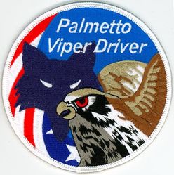 157th Fighter Squadron F-16 Pilot Swirl
