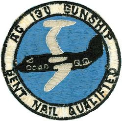 16th Special Operations Squadron AC-130 BENT NAIL Qualified
