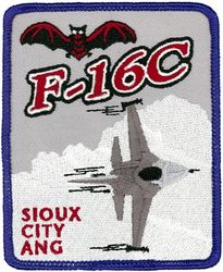 174th Fighter Squadron F-16C
