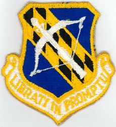 175th Tactical Fighter Group
Translation: LIBRATI IN PROMPTU - Poised in Readiness.
