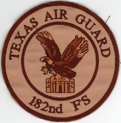 182d Fighter Squadron
Keywords: desert