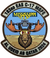 183d Expeditionary Airlift Squadron C-17 Mission Generation Force Element Operation INHERENT RESOLVE 2024
Keywords: PVC